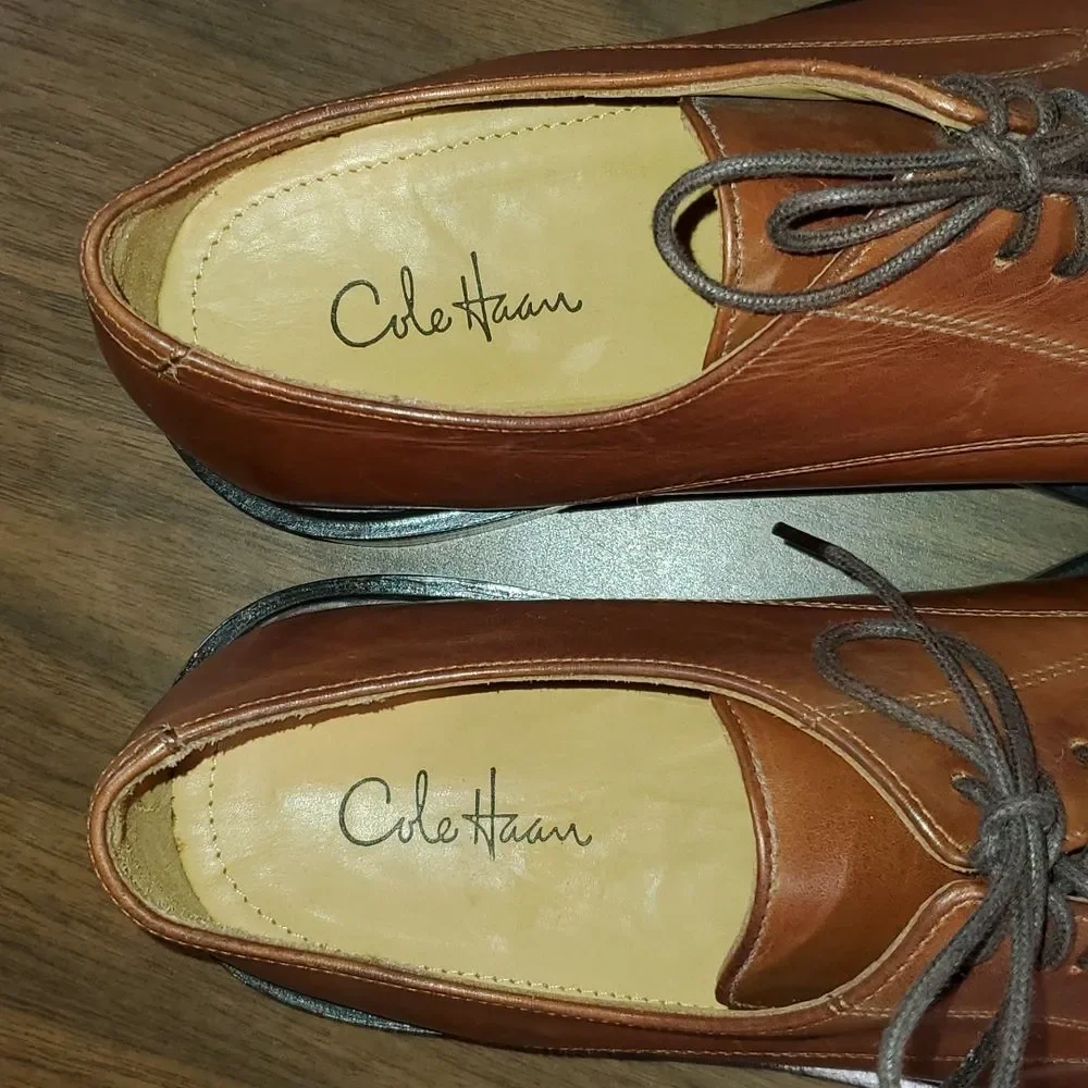NEW NWT Cole Haan Jackson Split Toe‎ Leather Oxfords Size 10M C06859